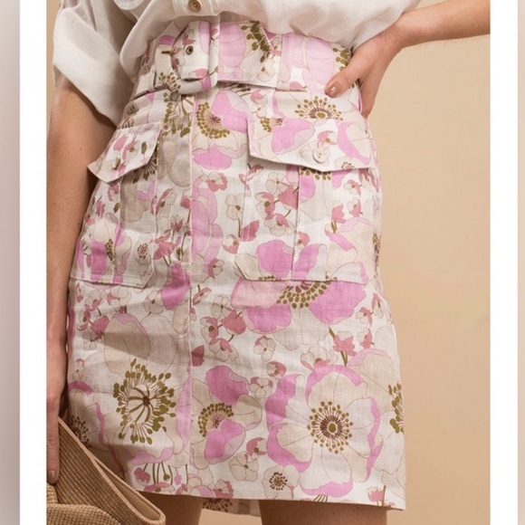 Zimmermann Dresses & Skirts - Zimmermann Linen Mini Skirt
